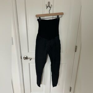 Motherhood Black Maternity Stretch Leggings